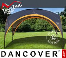 Tenda de campismo, TentZing®, 3,5x3,5m, Laranja/Cinza Escuro